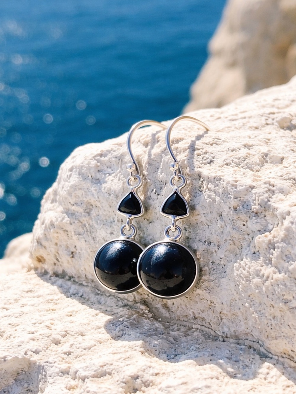 NEW! Onyx Earrings - Picture 5 of 12
